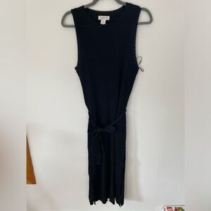 Rachel Zoe black sleeveless knit  dress Size M NWOT